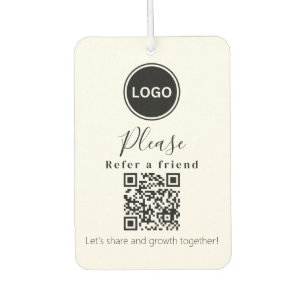 Please Refer a friend Car Air Freshener