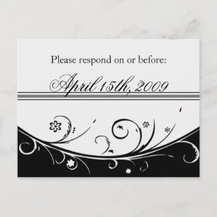 Please RSVP Invitation Postcard