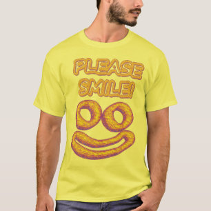"Please Smile!" Cute Design. Buy Now T-Shirt