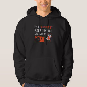 Please Stand Back Phlebotomist Phlebotomy Doctor H Hoodie