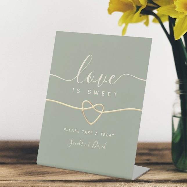 Please Take A Treat Wedding Pedestal Sign (Creator Uploaded)