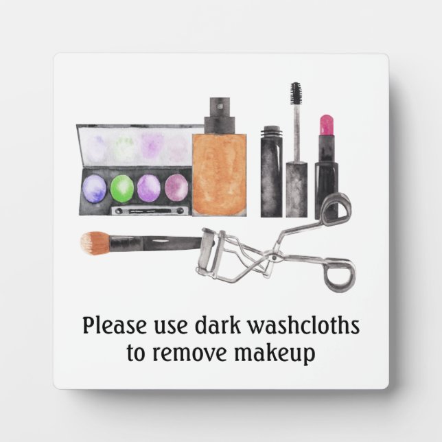 Please use Dark Washcloths STR rental Vacation  Plaque (Front)