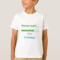 Please Wait I'm Thinking Personalised Text Trendy