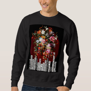 Pleasure Original Floral Nature Fine Artwork Sweatshirt