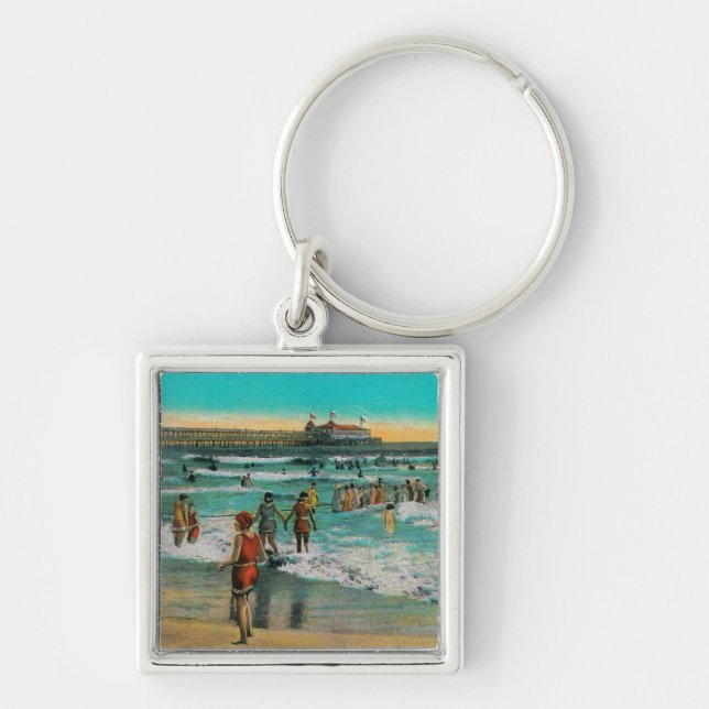 Pleasure Pier and Sun Parlour Key Ring (Front)