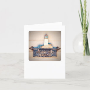Pleasure Point Lighthouse Card