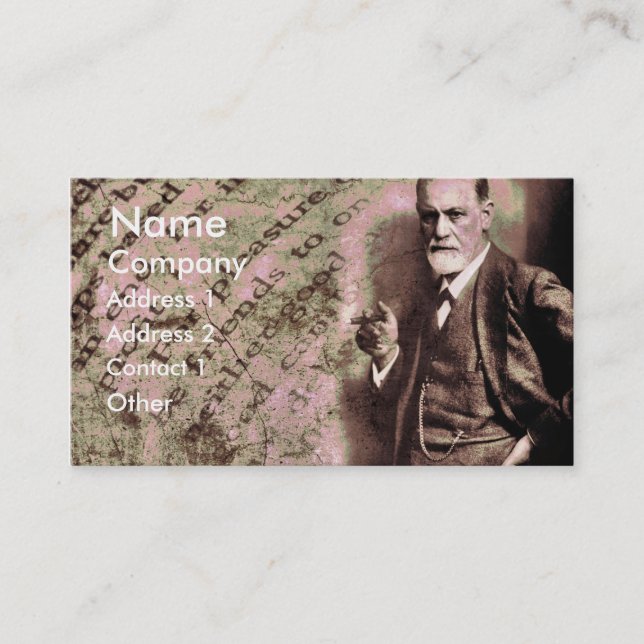 Pleasure Principle Business Card (Front)