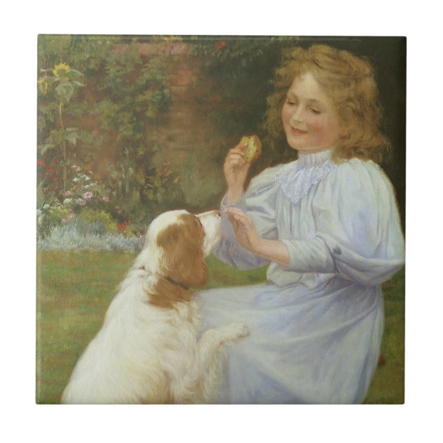 Pleasures of Hope by William Henry Gore Tile (Front)