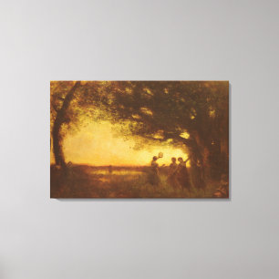 Pleasures of the Evening Canvas Print