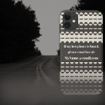 Pleated Stripes in Charcoal  Cream and Ivory Case-Mate iPhone Case<br><div class="desc">Pleated geometric stripes with stitches and circles in charcoal,  and a fluid texture in deep cream and extra light ivory. Other colorways available.</div>