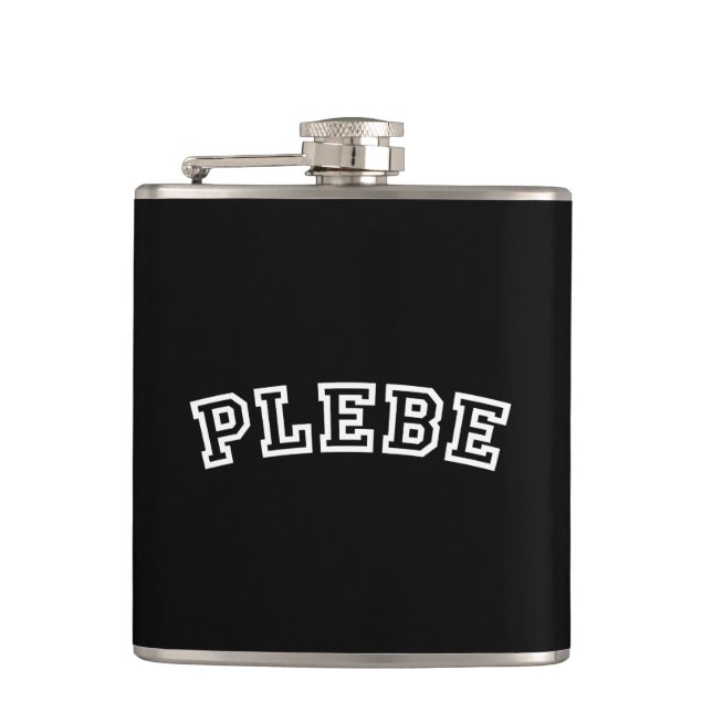 PLEBE HIP FLASK (Front)