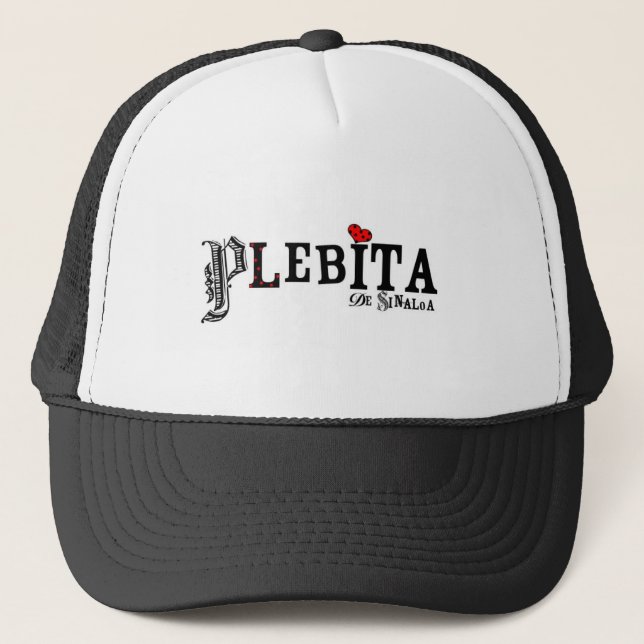Plebita Trucker Hat (Front)