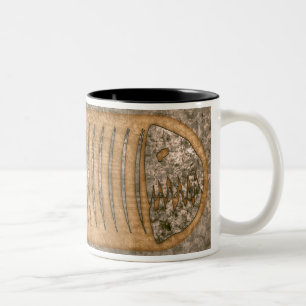 Pleciodekus Blonde Two-Tone Coffee Mug