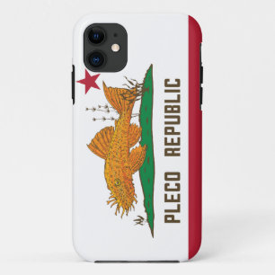 Pleco Republic Flag Case-Mate iPhone Case