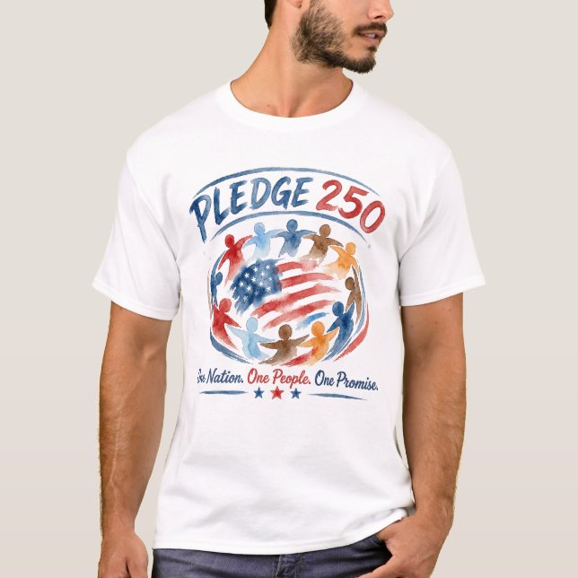 Pledge 250 — Front Logo Tee (Front)