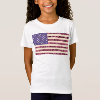 Pledge of Allegiance Flag T-Shirt