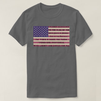 Pledge of Allegiance Flag T-Shirt