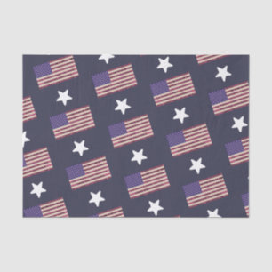 Pledge of Allegiance Flag Tissue Paper