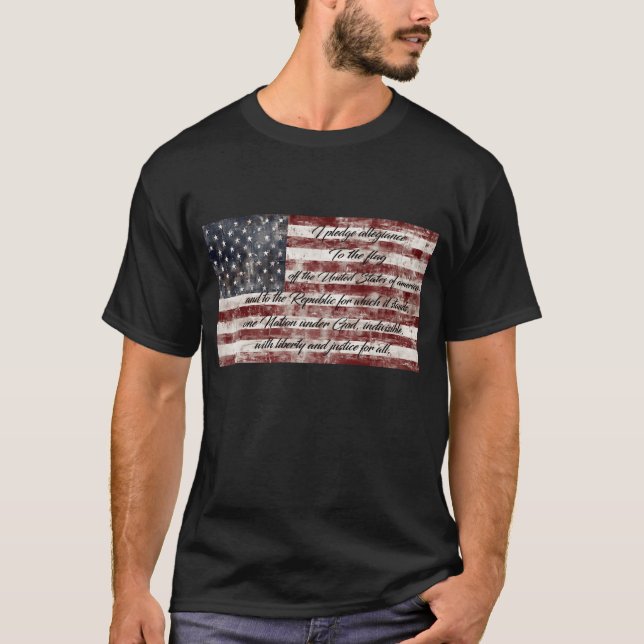 pledge of allegiance gift T-Shirt (Front)
