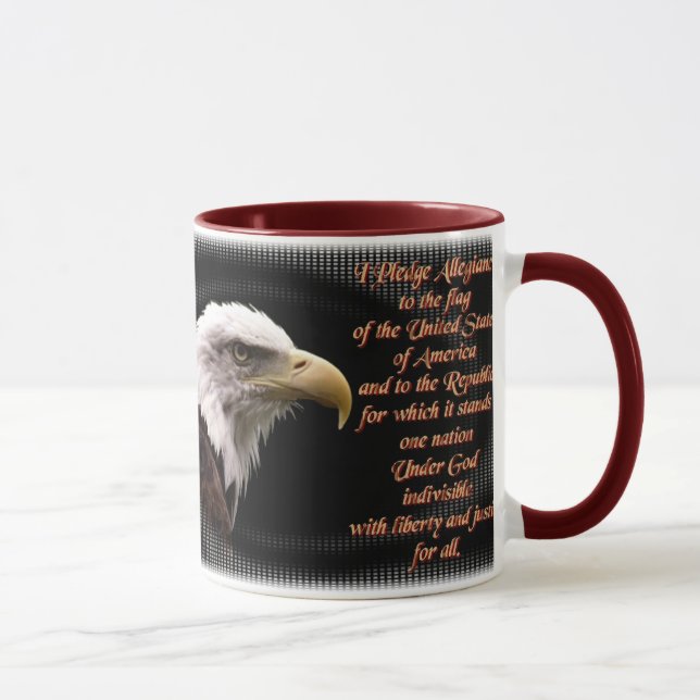 Pledge of Allegiance Mug (Right)