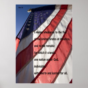 Pledge of Allegiance Poster