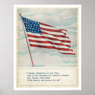 Pledge of Allegiance Poster