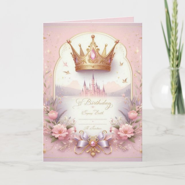 Plegada Princess Card (Front)