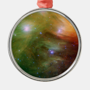 Pleiades stars in infrared SSC2007 07A Metal Tree Decoration