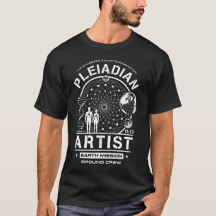 Pleiadian Artist Starseed Earth Mission Crew T-Shirt