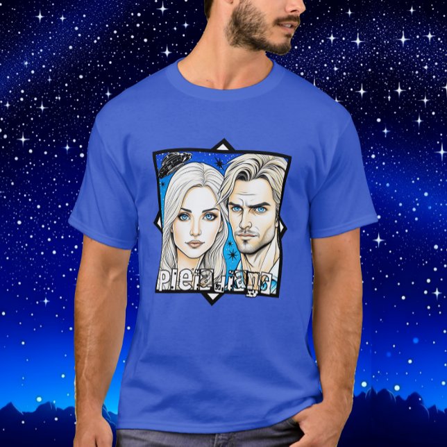 Pleiadian Extra Terrestrials and UFO T-Shirt (Creator Uploaded)