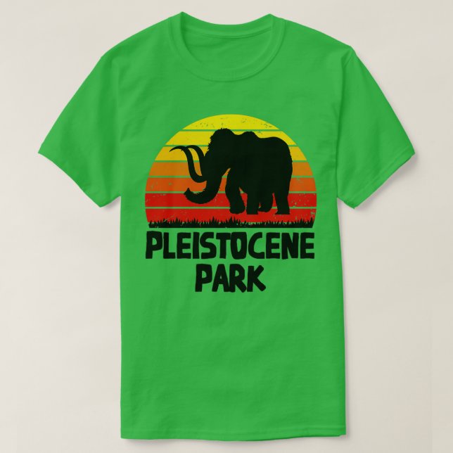 Pleistocene Park 1 T-Shirt (Design Front)