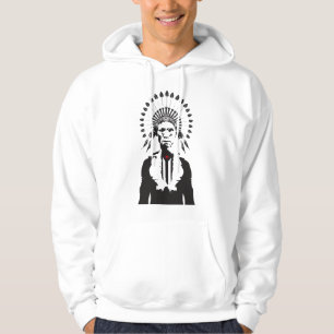 Plena Punk Puerto Rican Art Men's Pullover Hoodie