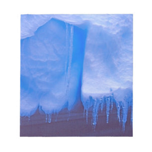 Pleneau Iceberg Graveyard, Antarctica: Blue Notepad