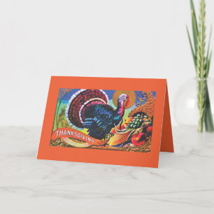 Plentiful Thanksgiving Holiday Card