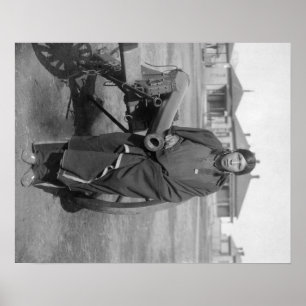 "Plenty Horses" Who Slew Lieut. Casey Photograph Poster