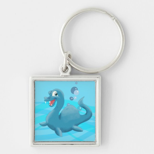 Plesiosaurus Key Ring (Front)