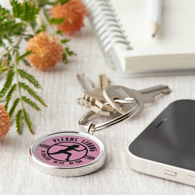 Plexus Strong! Key Ring (Side)