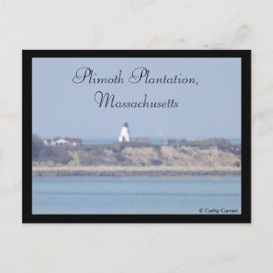 Plimoth Plantation, Massachusetts Postcard