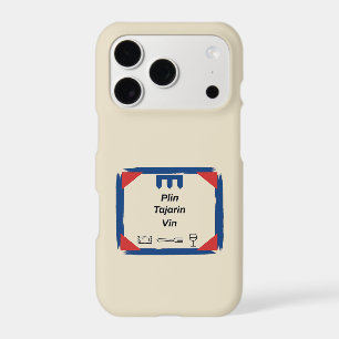Plin Tajarin Vin Piedmont Flag Badge