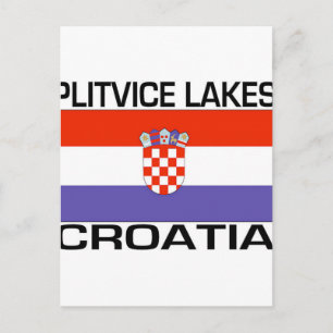 Plitvice Lakes, Croatia Postcard