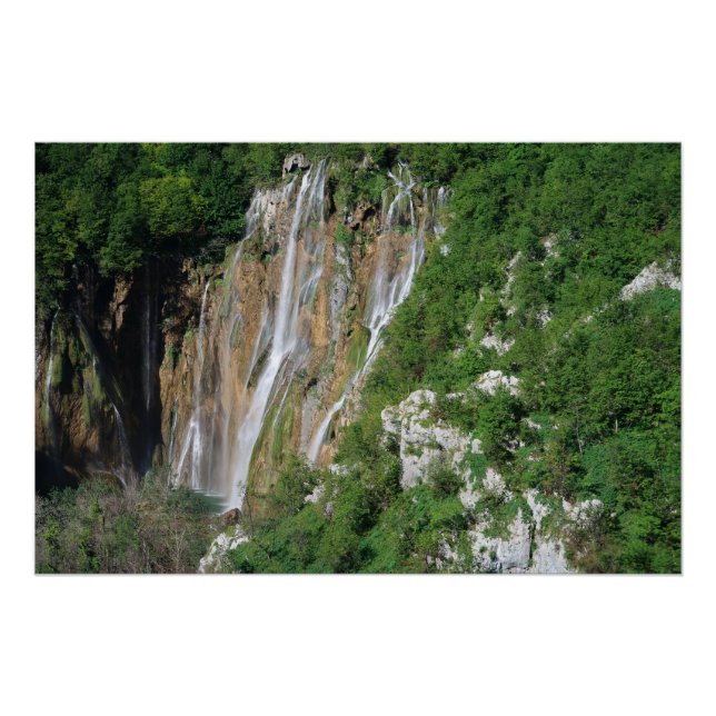 Plitvice Lakes Croatia Poster (Front)