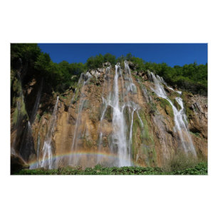 Plitvice Lakes Croatia Poster