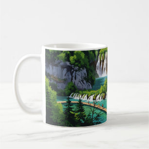 Plitvice Lakes national park croatia Coffee Mug