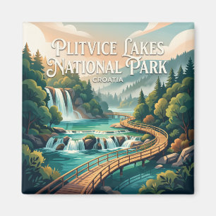 Plitvice Lakes National Park Croatia Magnet