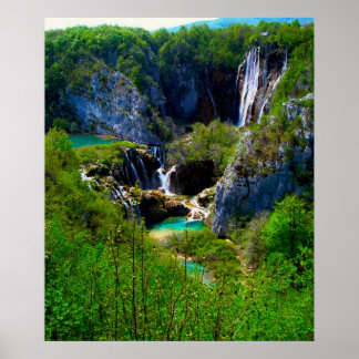 Plitvice Lakes Poster