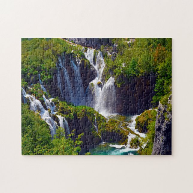 Plitvice National Park. Jigsaw Puzzle (Horizontal)