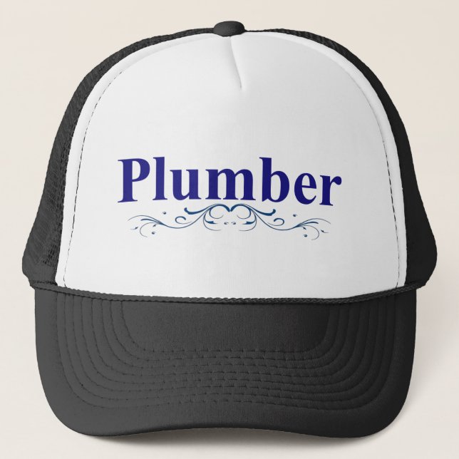 Plmber Trucker Hat (Front)