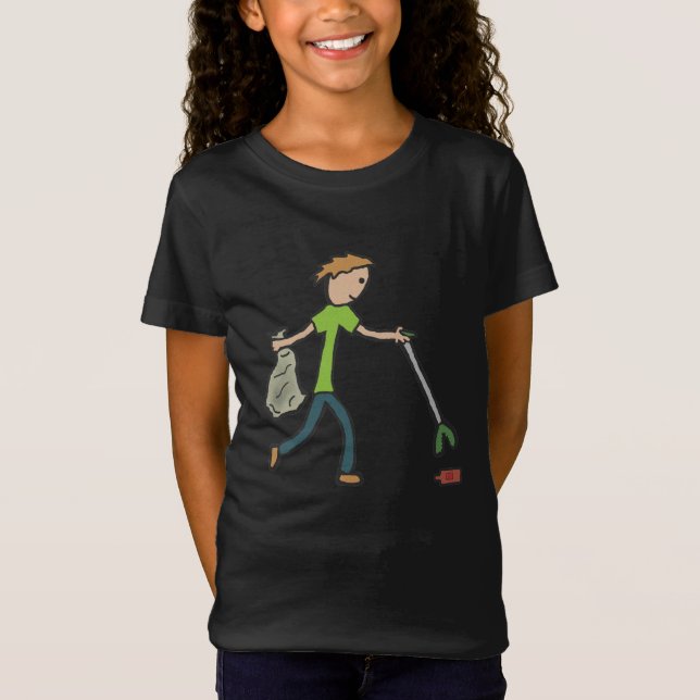 Plogging and Litter Picking T-Shirt (Front)