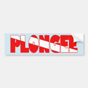 Plongee (French) Bumper Sticker