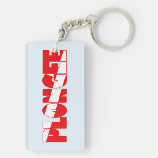 Plongee (French) Key Ring